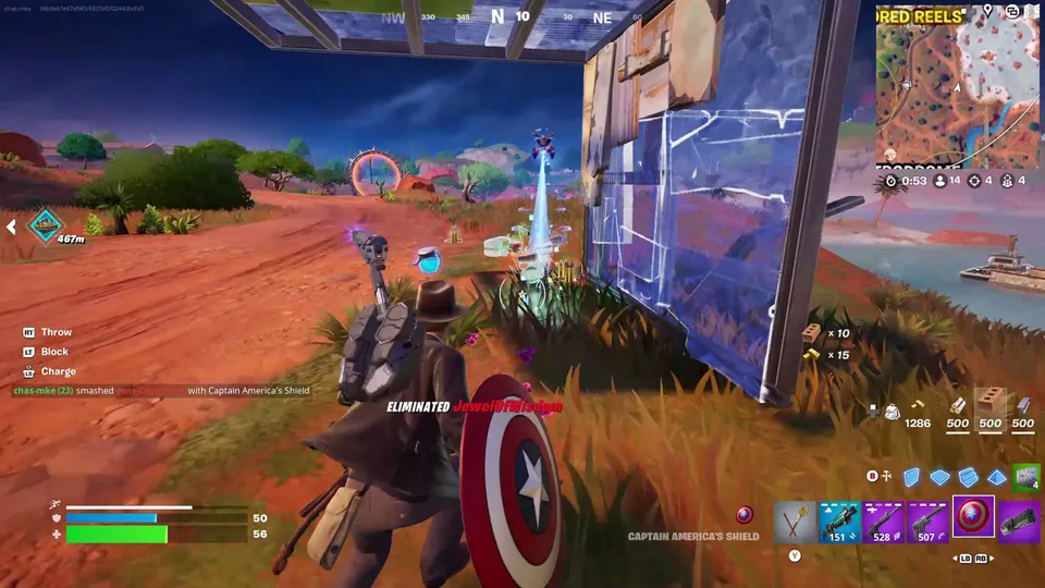 Raft gameplay screenshot